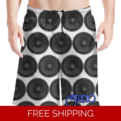 Le Studio Speakers Beach Shorts